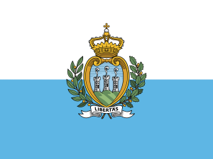 bendera negara San Marino