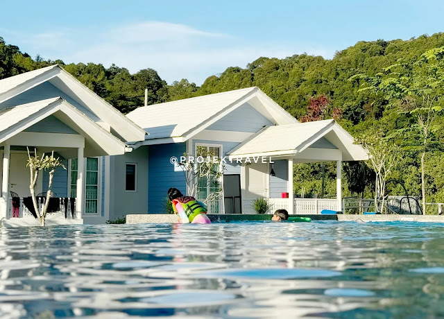 Kemudahan kolam renang KampungStay @ Teluk Buih