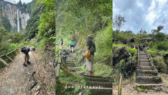 Jalan ke Air Terjun Sipiso Piso 