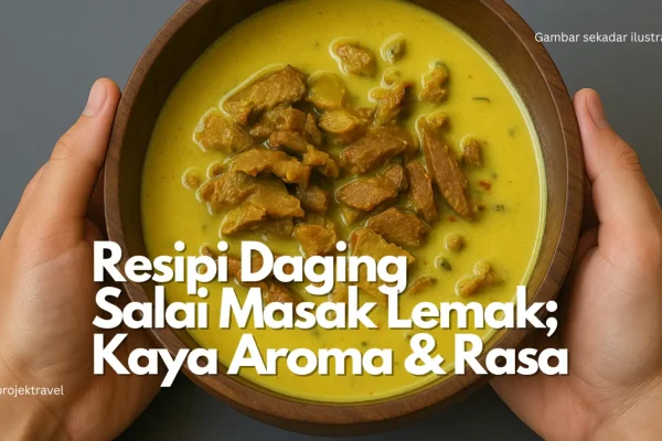 Resipi Daging Salai Masak Lemak