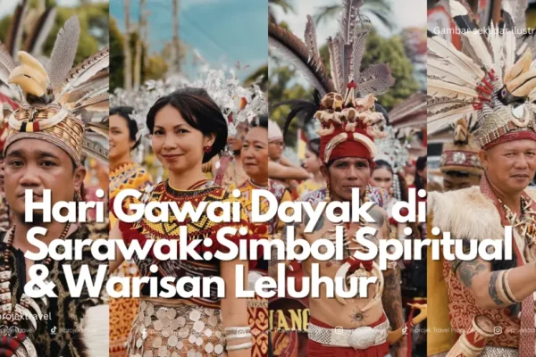 Hari Gawai Dayak di Sarawak