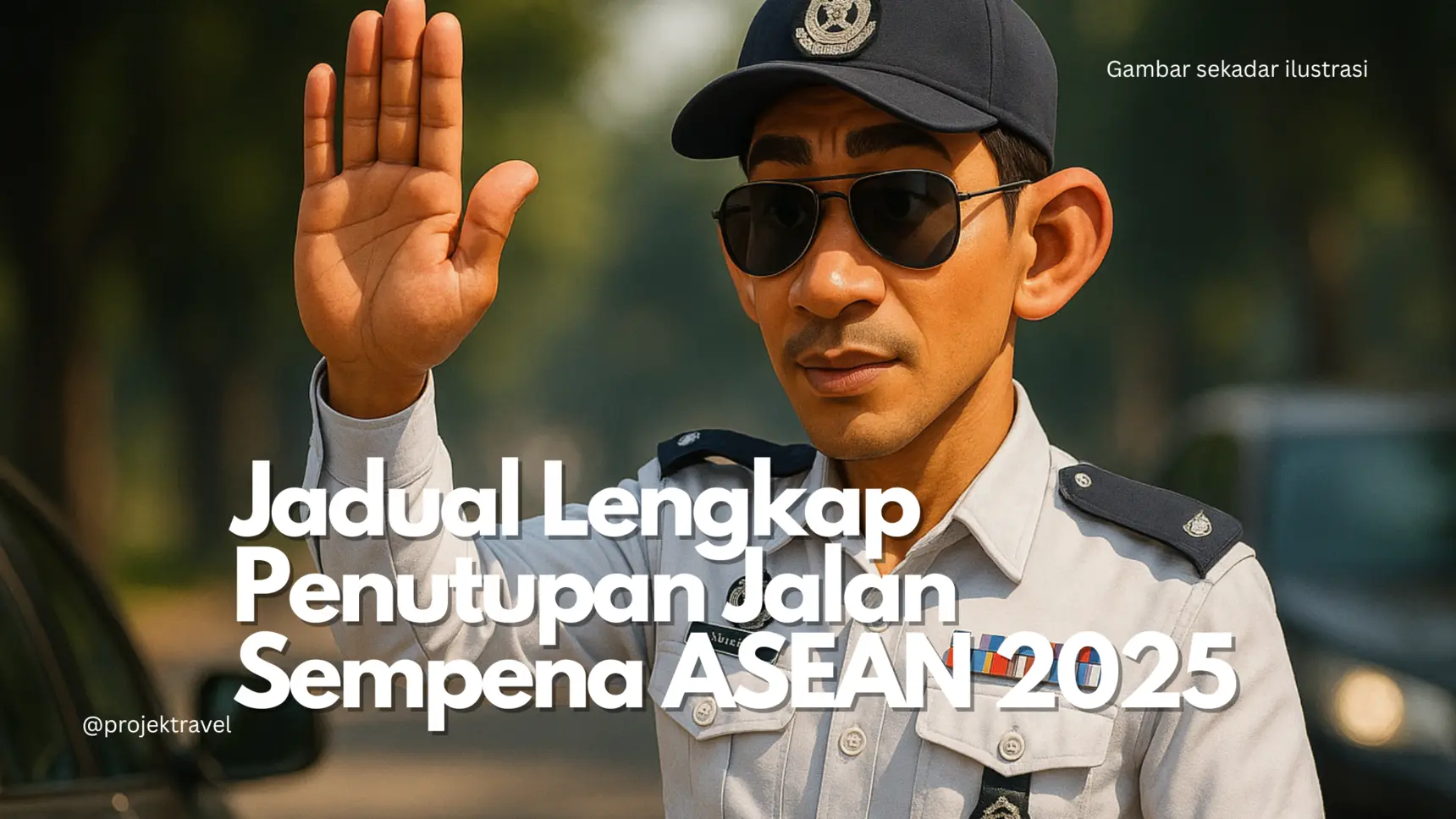 Jadual Lengkap Penutupan Jalan Sempena Sidang Kemuncak ASEAN 2025