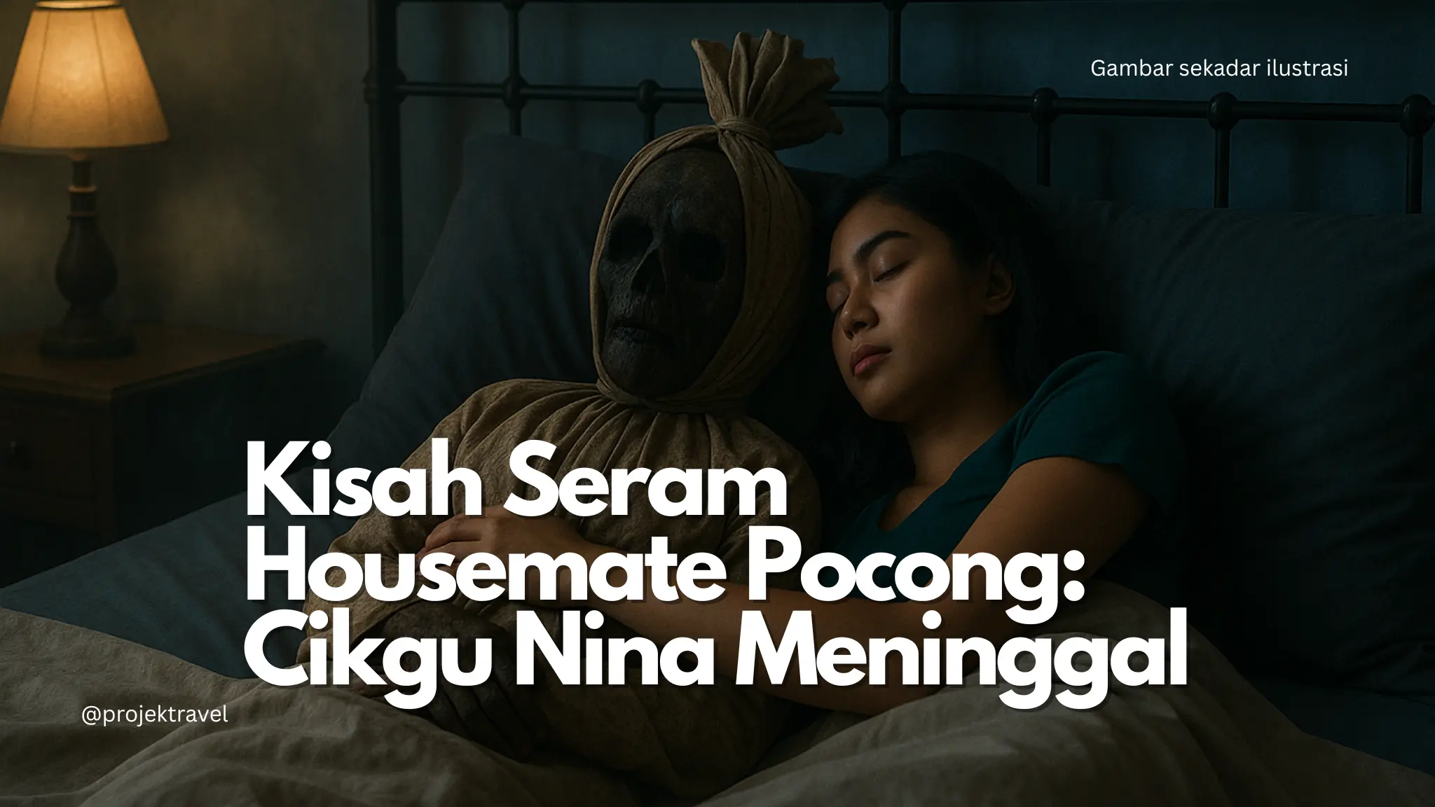 Kisah Seram Housemate Pocong Cikgu Nina