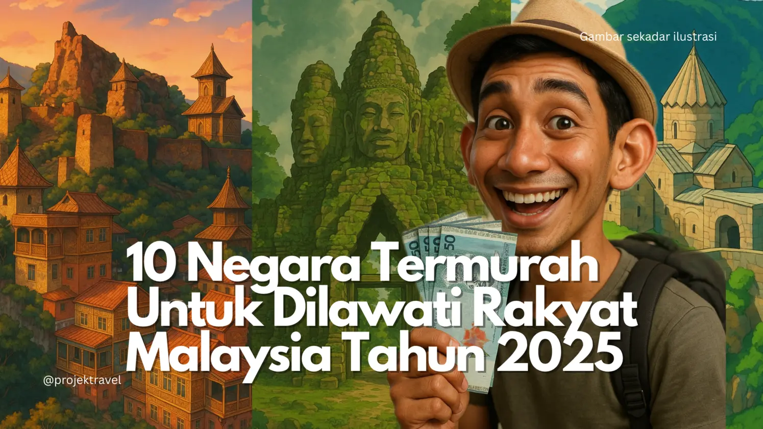 Negara Murah untuk Travel 2025
