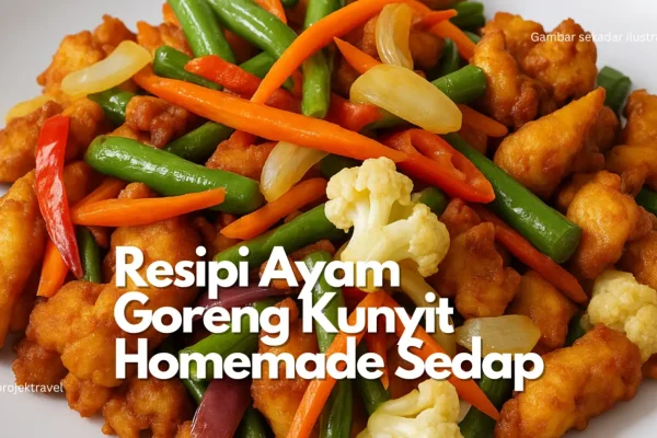 Resipi Ayam Goreng Kunyit Homemade