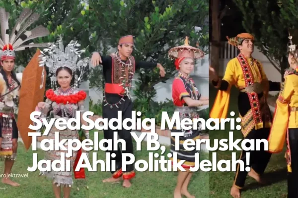 Video Syed Saddiq Menari Tarian Sabah & Sarawak