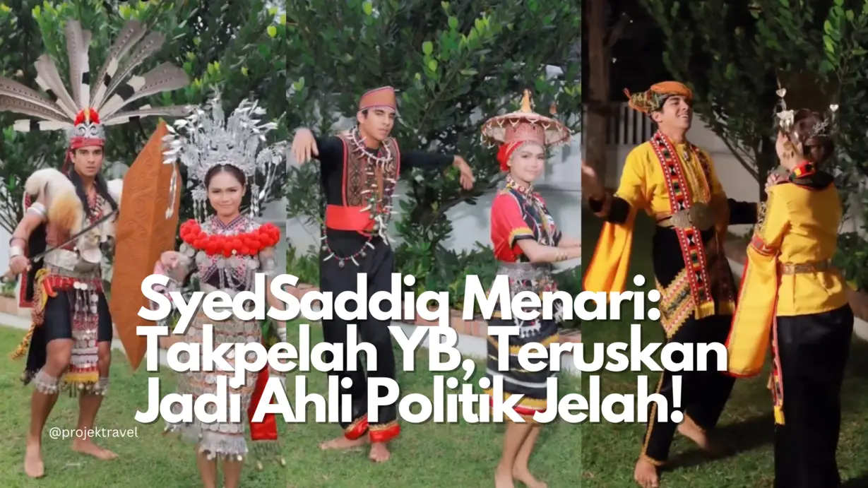 Video Syed Saddiq Menari Tarian Sabah & Sarawak