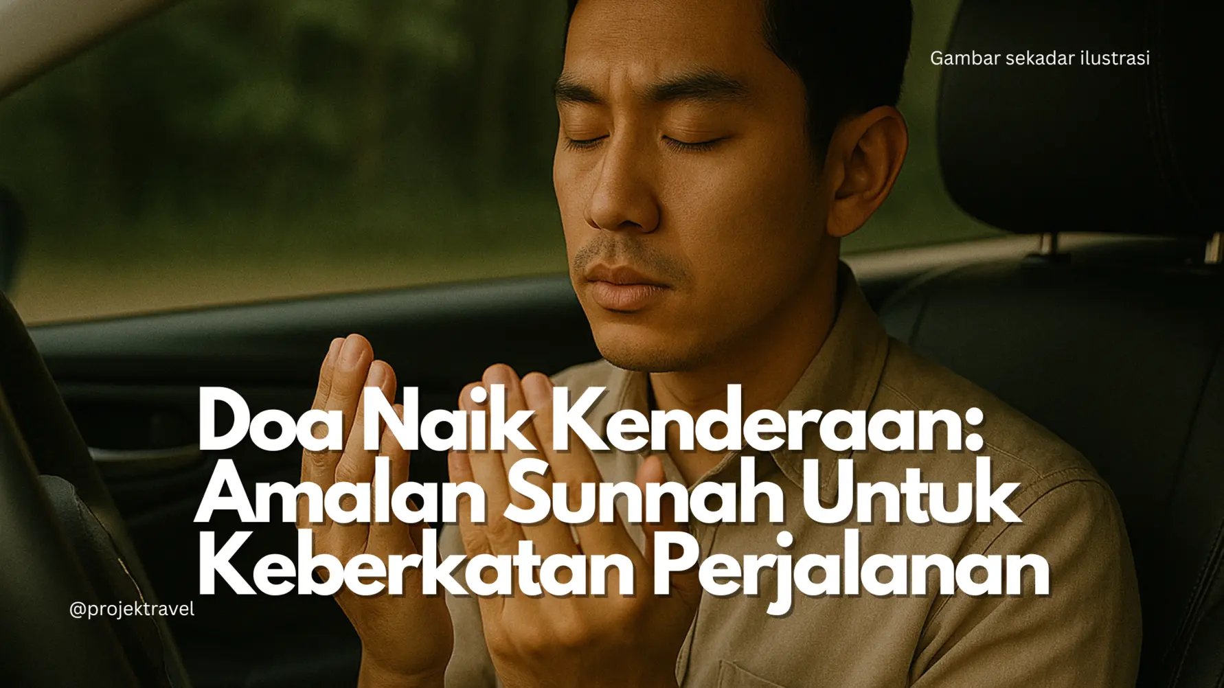 Doa Naik Kereta