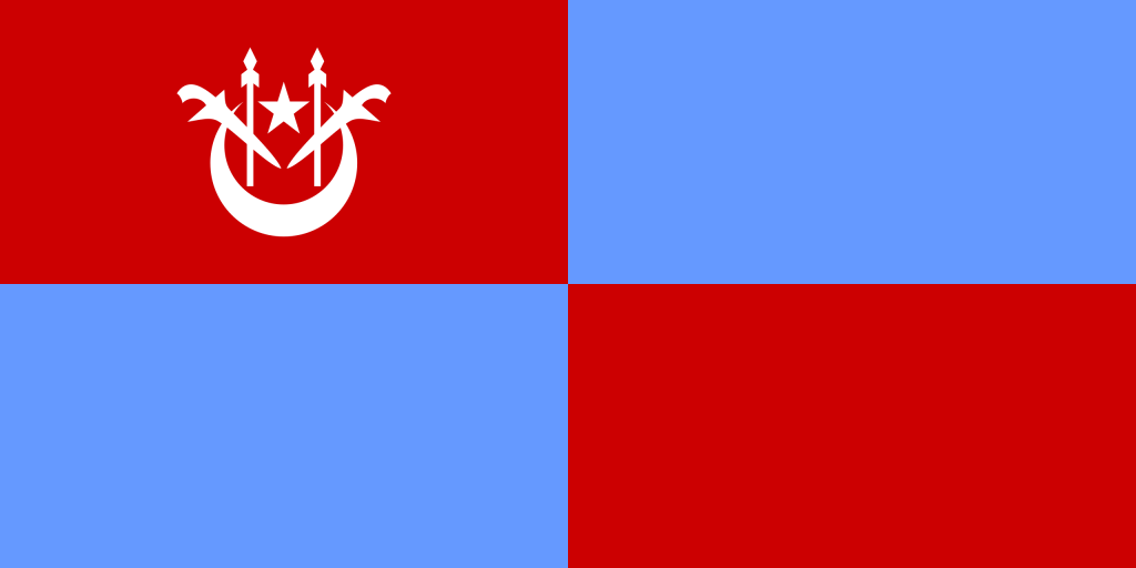 Bendera Jajahan Bachok, Bendera Daerah Negeri Kelantan