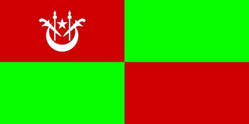 Bendera Jajahan Machang, Bendera Daerah Negeri Kelantan