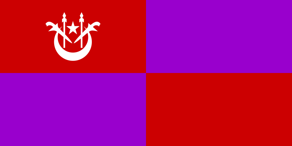 Bendera Jajahan Pasir mas, Bendera Daerah Negeri Kelantan