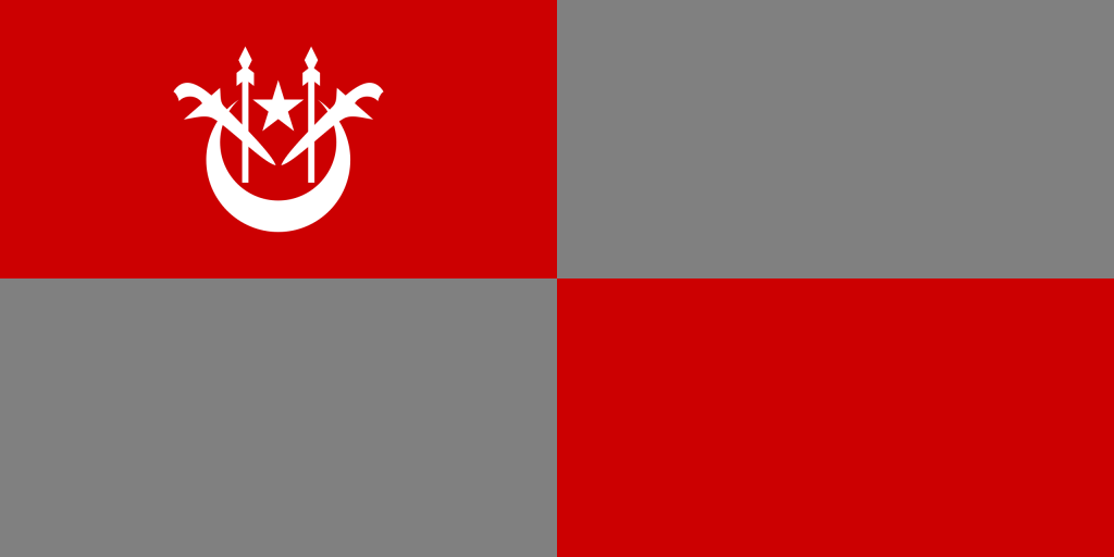 Bendera Jajahan Pasir Puteh, Bendera Daerah Negeri Kelantan
