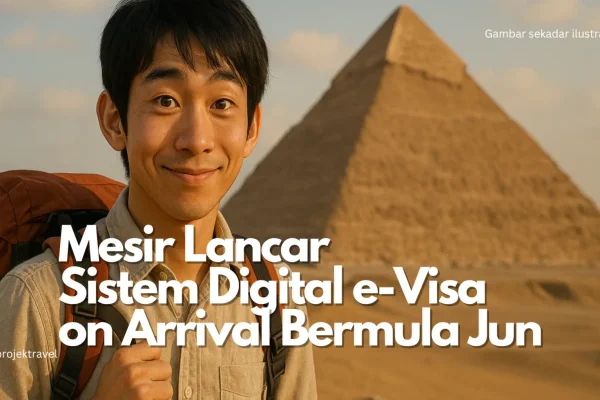 Mesir Lancar Sistem "Digital e-Visa on Arrival"