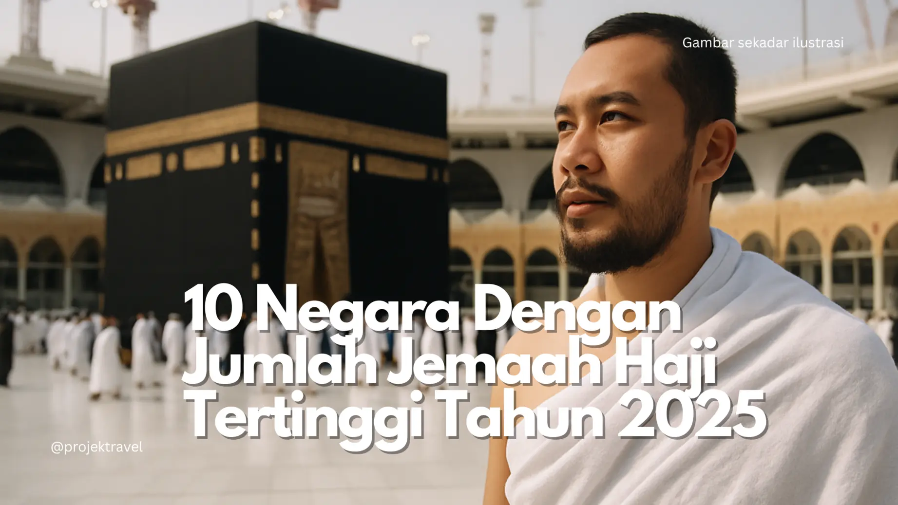 Negara dengan Jumlah Jemaah Haji Tertinggi Tahun 2025