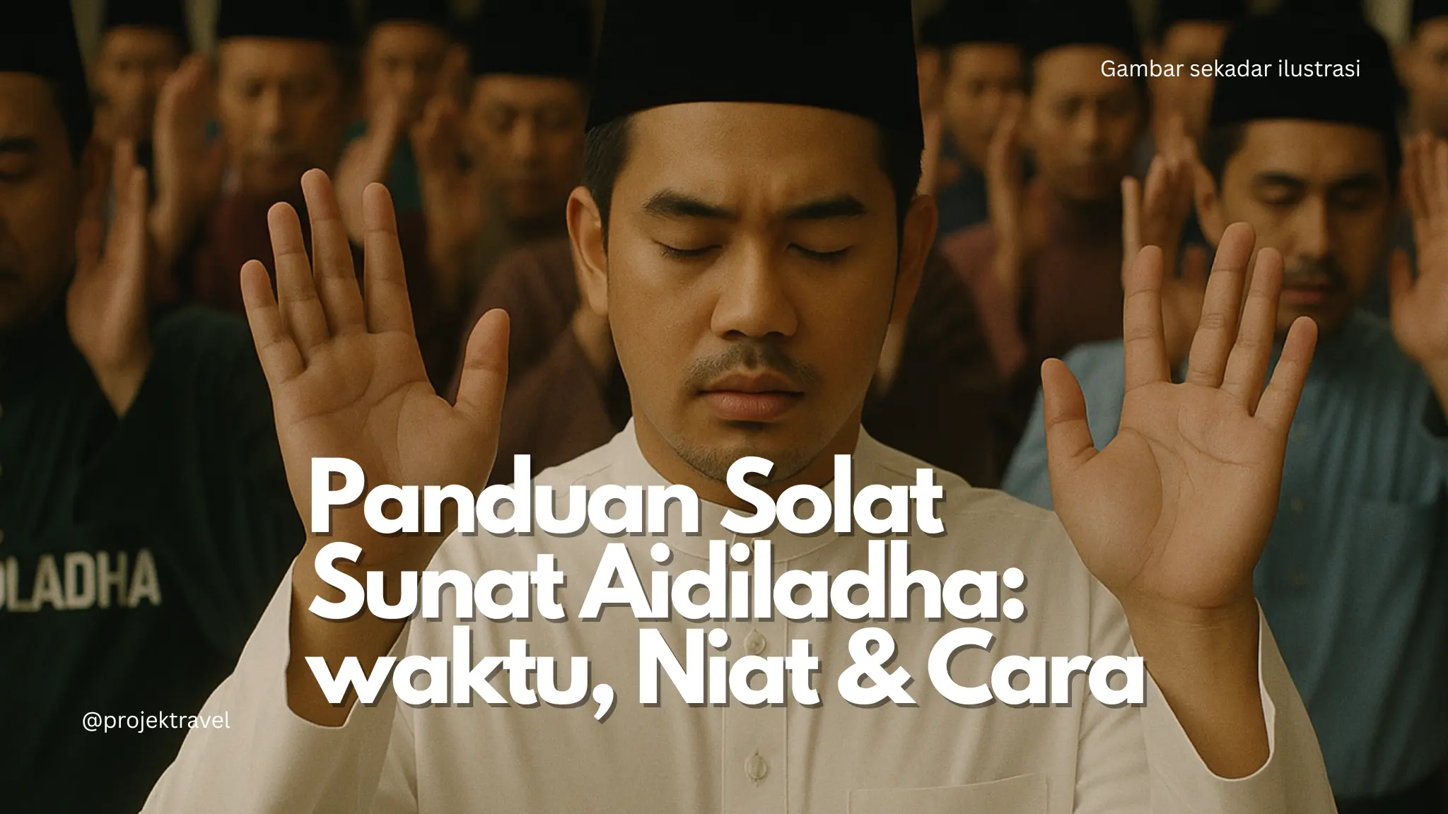 Niat solat sunat Aidiladha