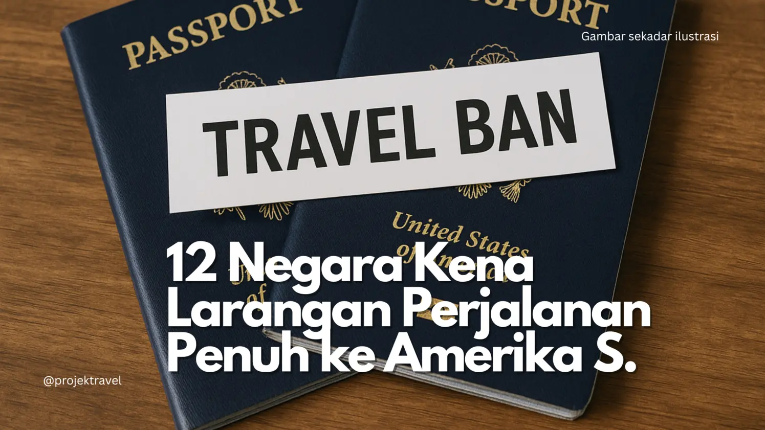 Senarai Negara Dilarang Masuk ke Amerika Syarikat Bermula Jun 2025
