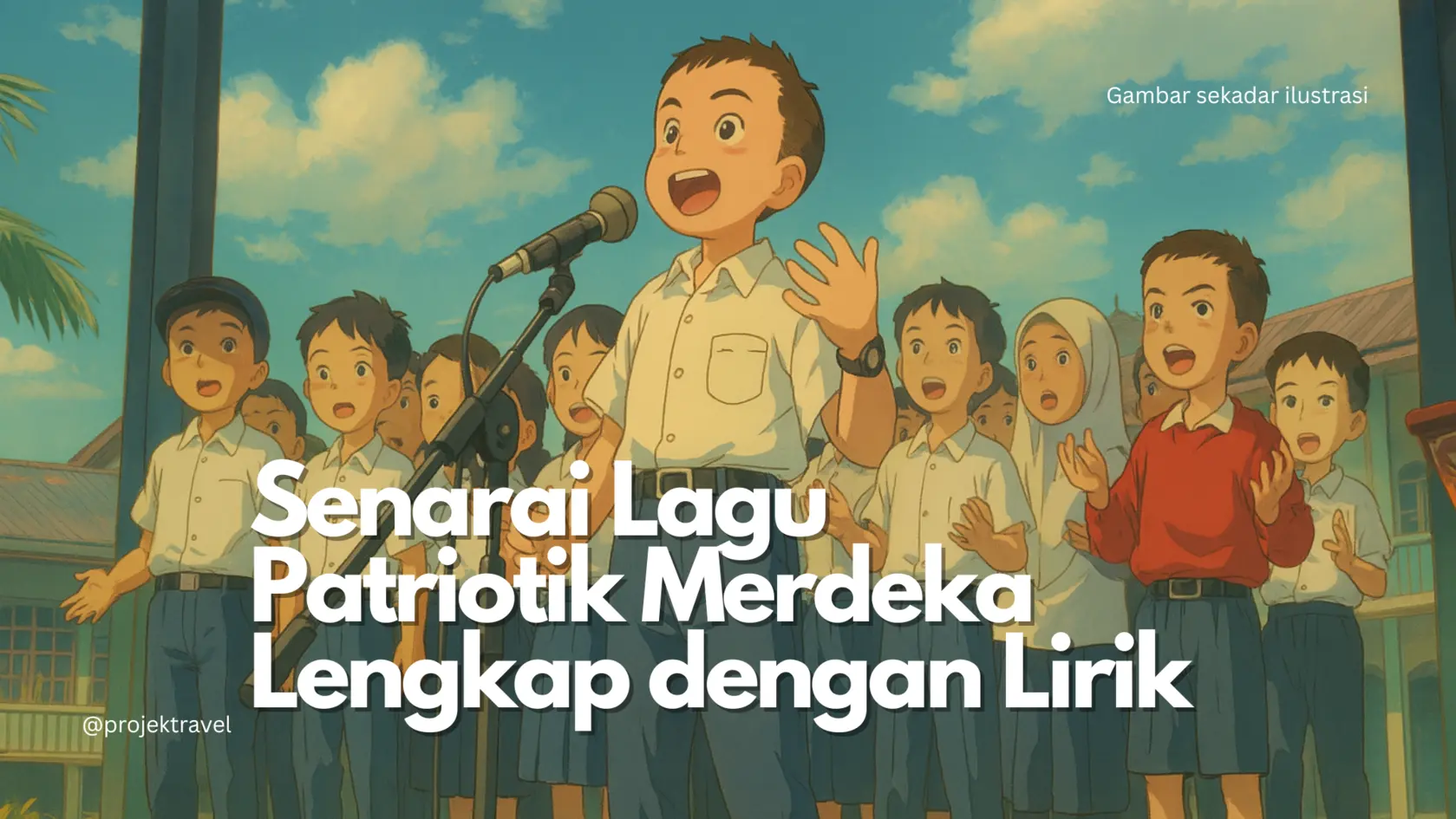 Senarai Lagu Patriotik Sempena Hari Merdeka di Malaysia