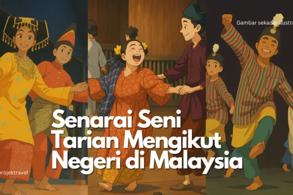 Tarian Mengikut Negeri di Malaysia