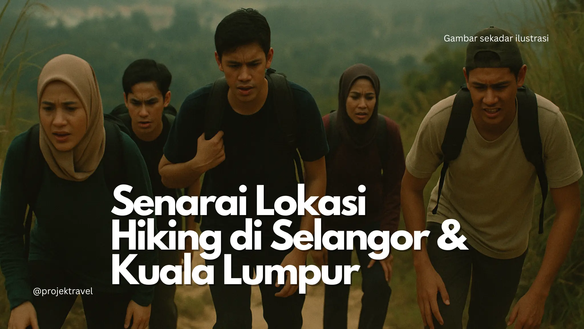lokasi hiking di selangor dan KL