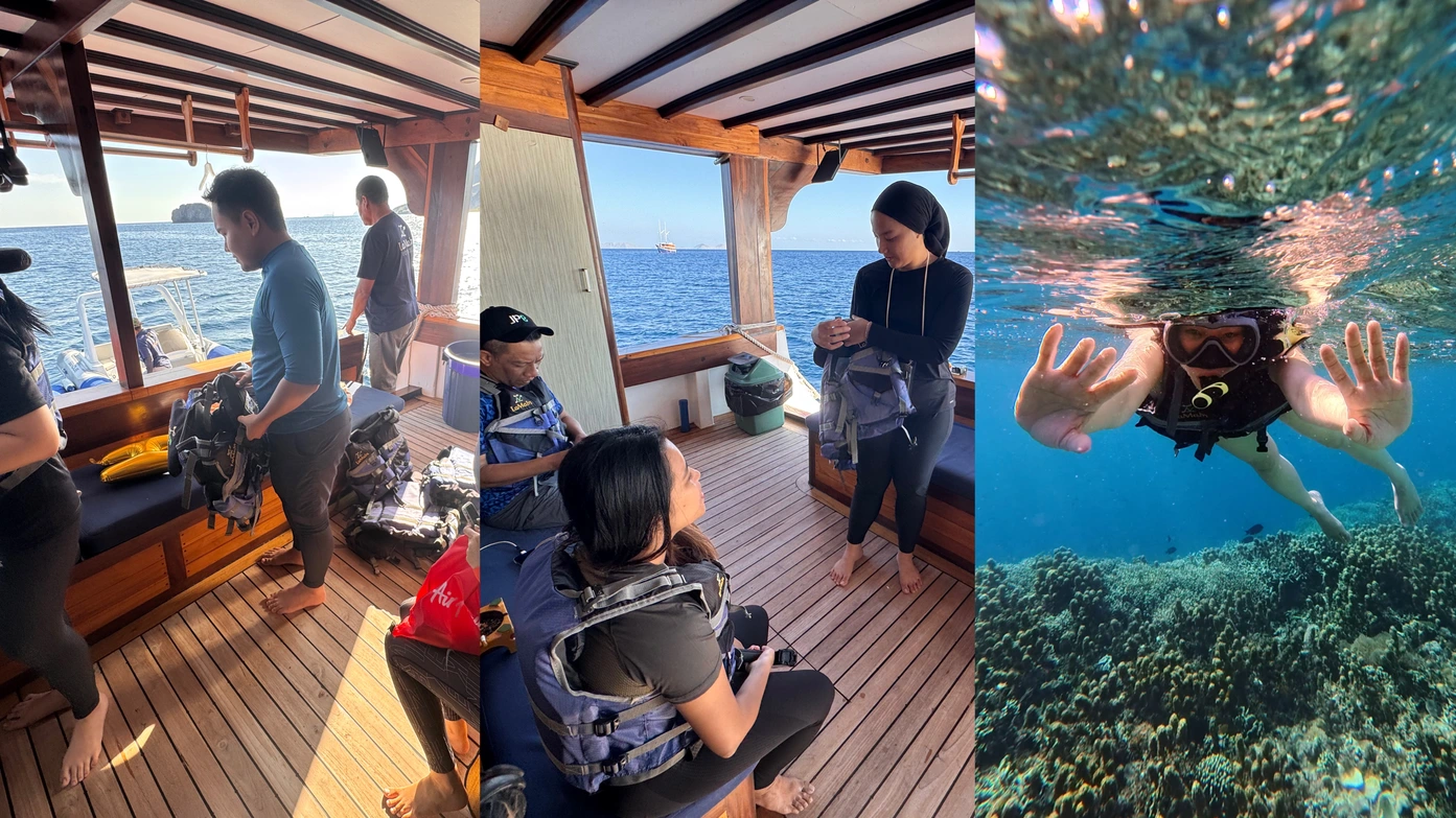 snorkeling labuan bajo