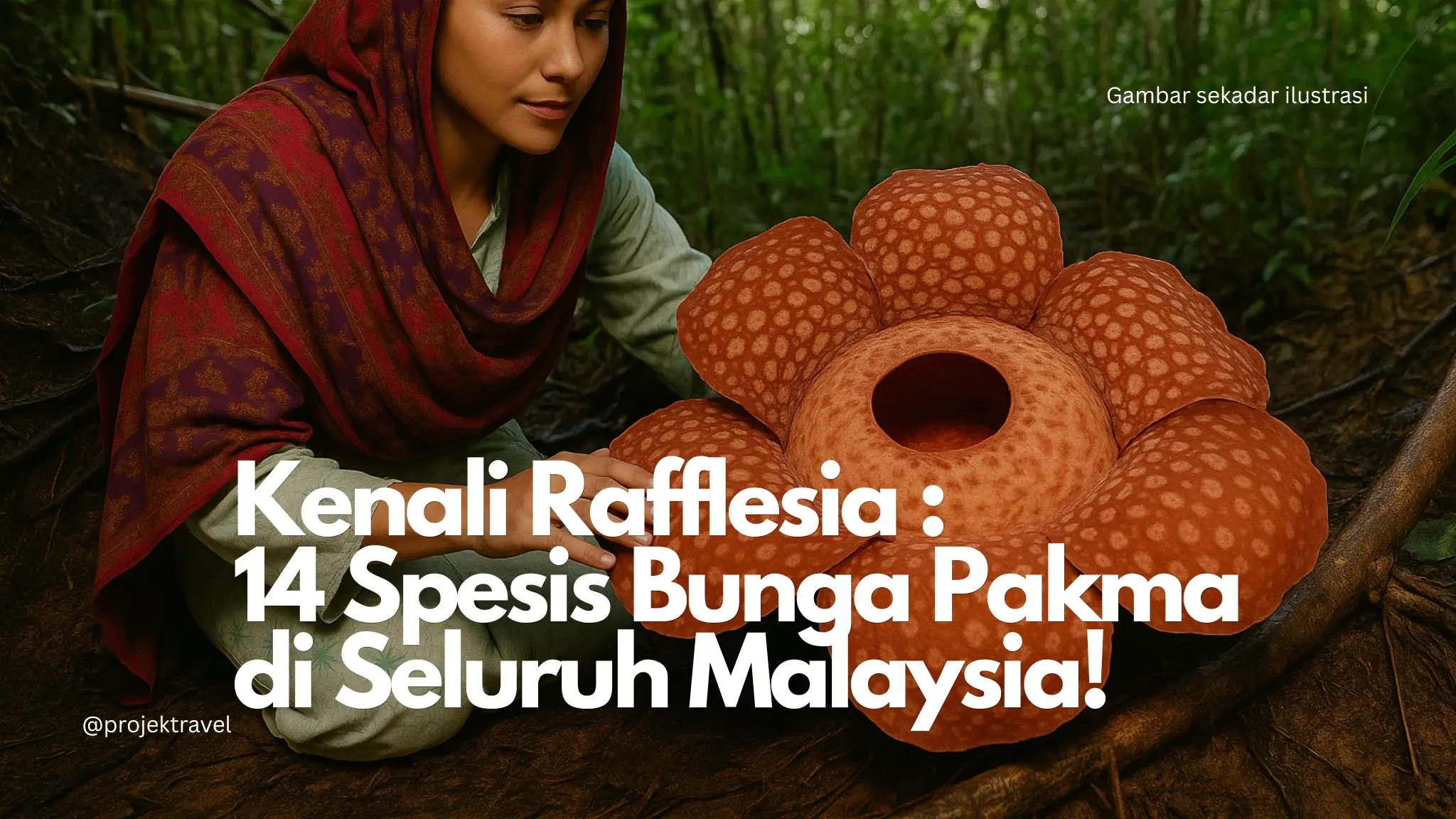 Kenali Rafflesia (Bunga Pakma) Malaysia
