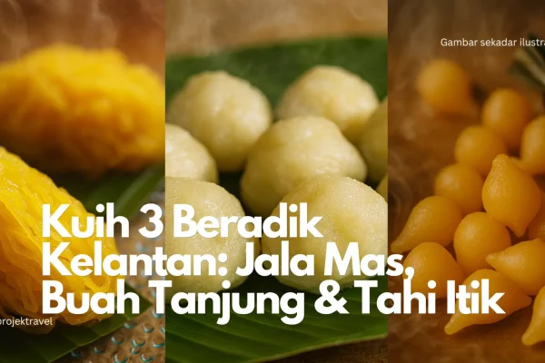 Kuih Tiga Beradik Kelantan