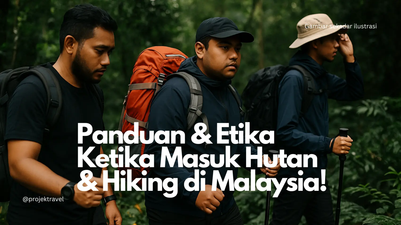 etika ketika hiking