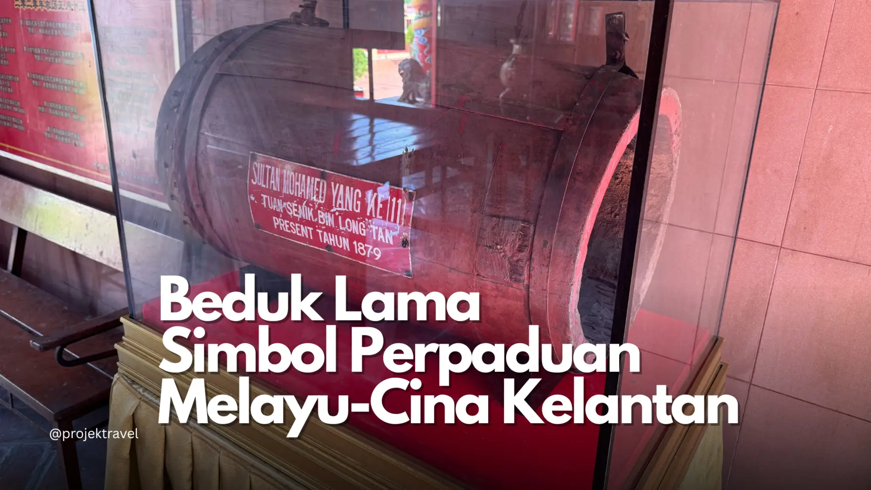 Beduk Lama di Tokong Mek