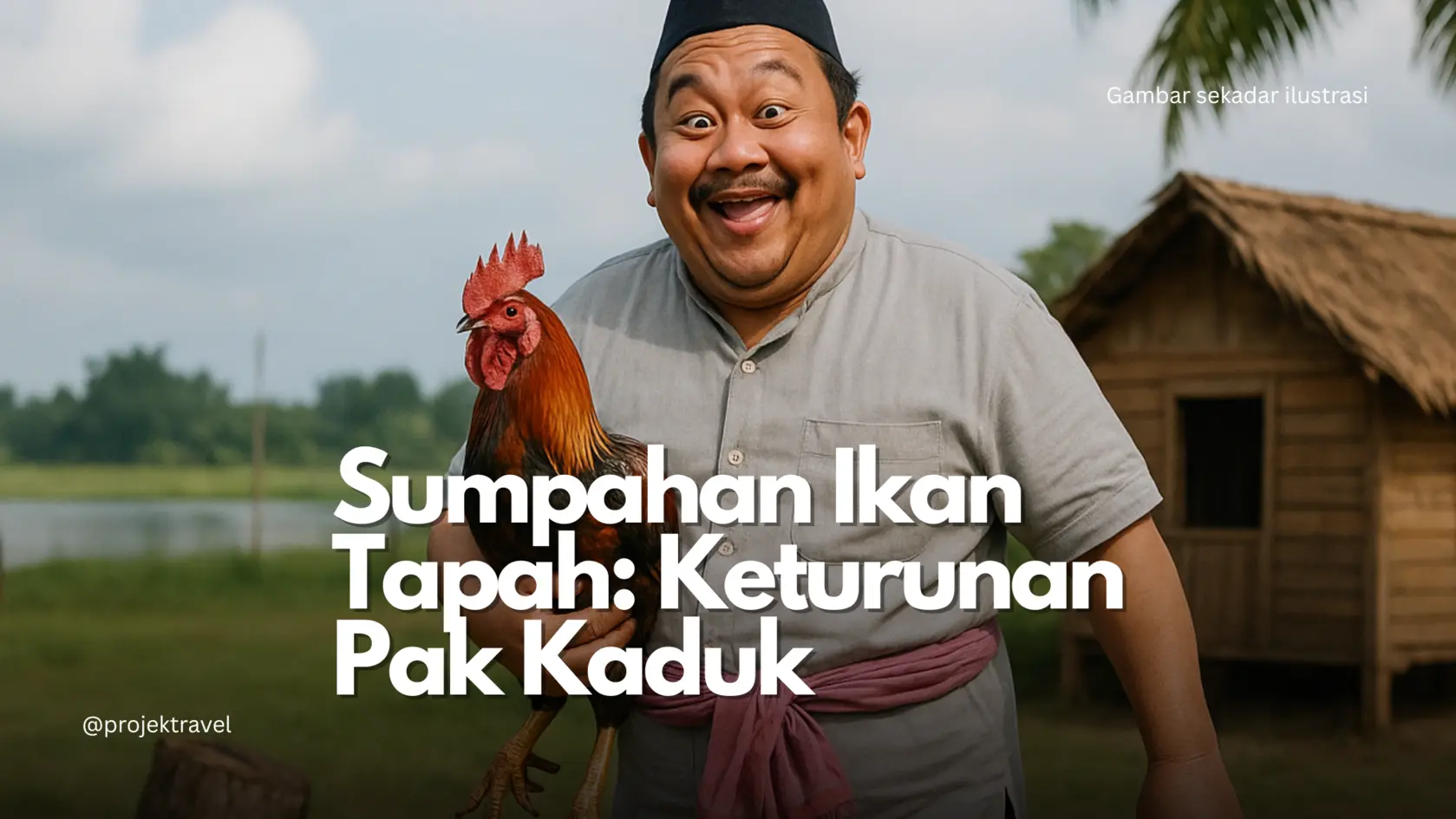 sumpahan ikan tapah pak kaduk