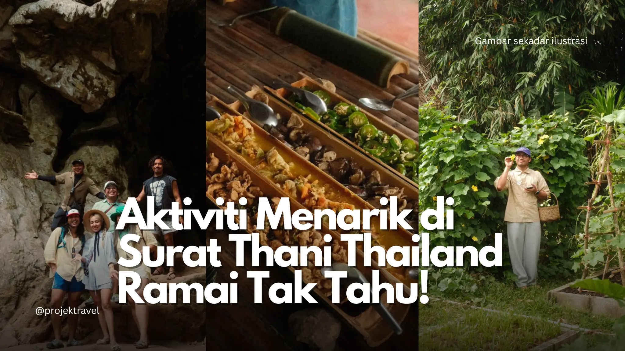 5 Aktiviti Menarik Wajib Cuba di Surat Thani Thailand