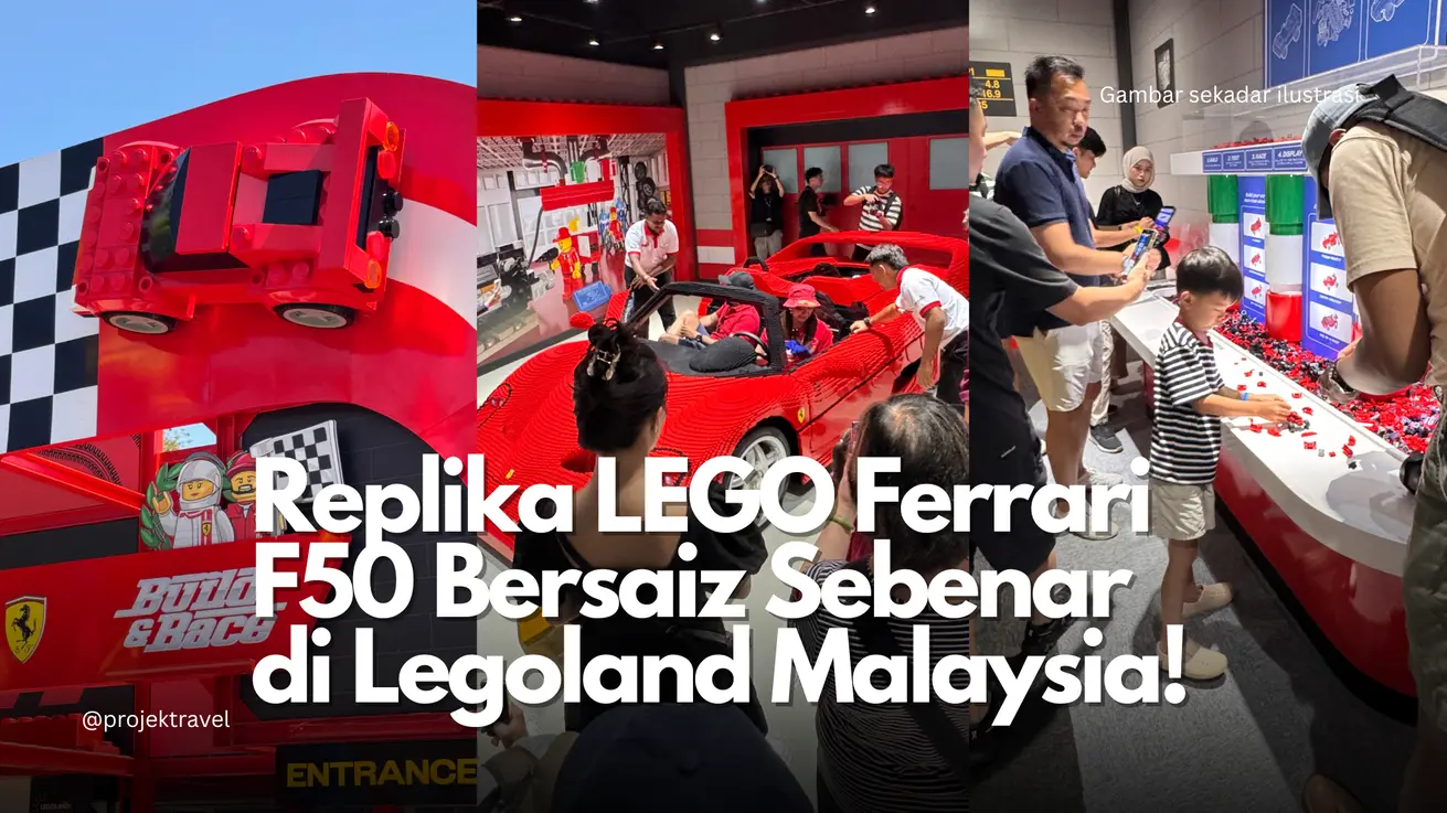 Ferrari Build & Race di Legoland Malaysia