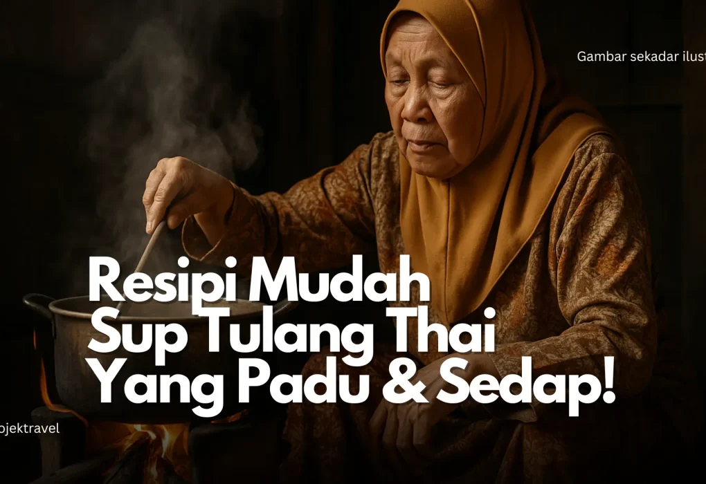 resipi sup tulang thai