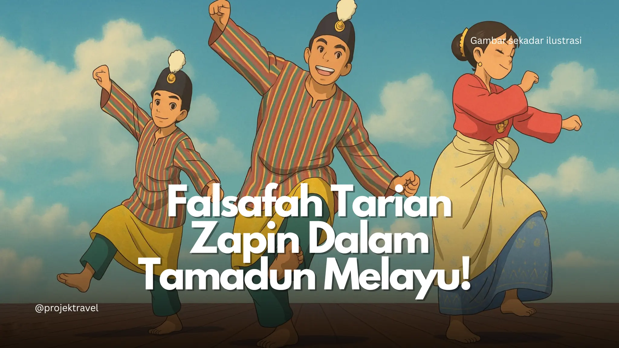 Falsafah Tarian Zapin dalam Tamadun Melayu