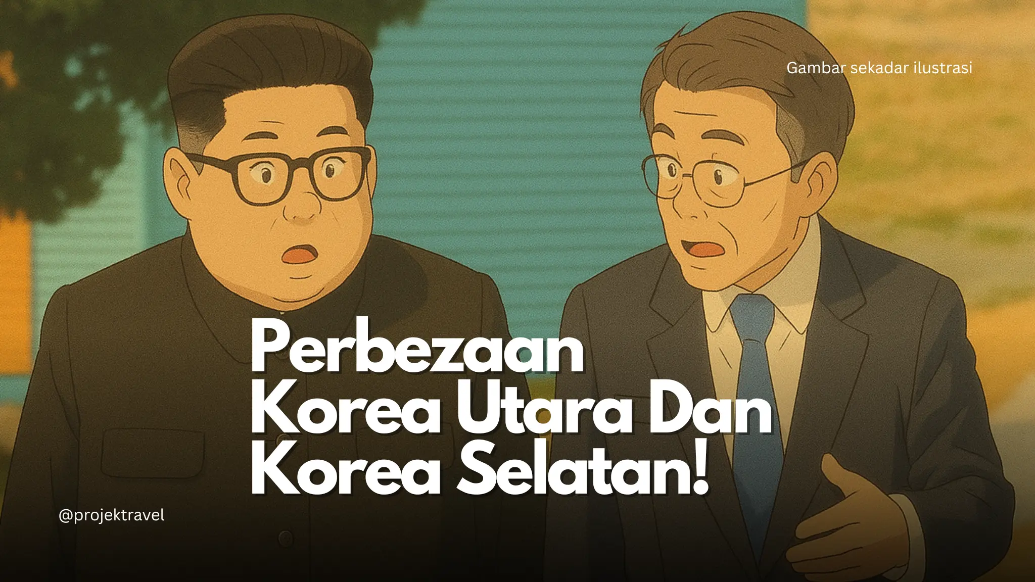Perbezaan Korea Utara & Korea Selatan