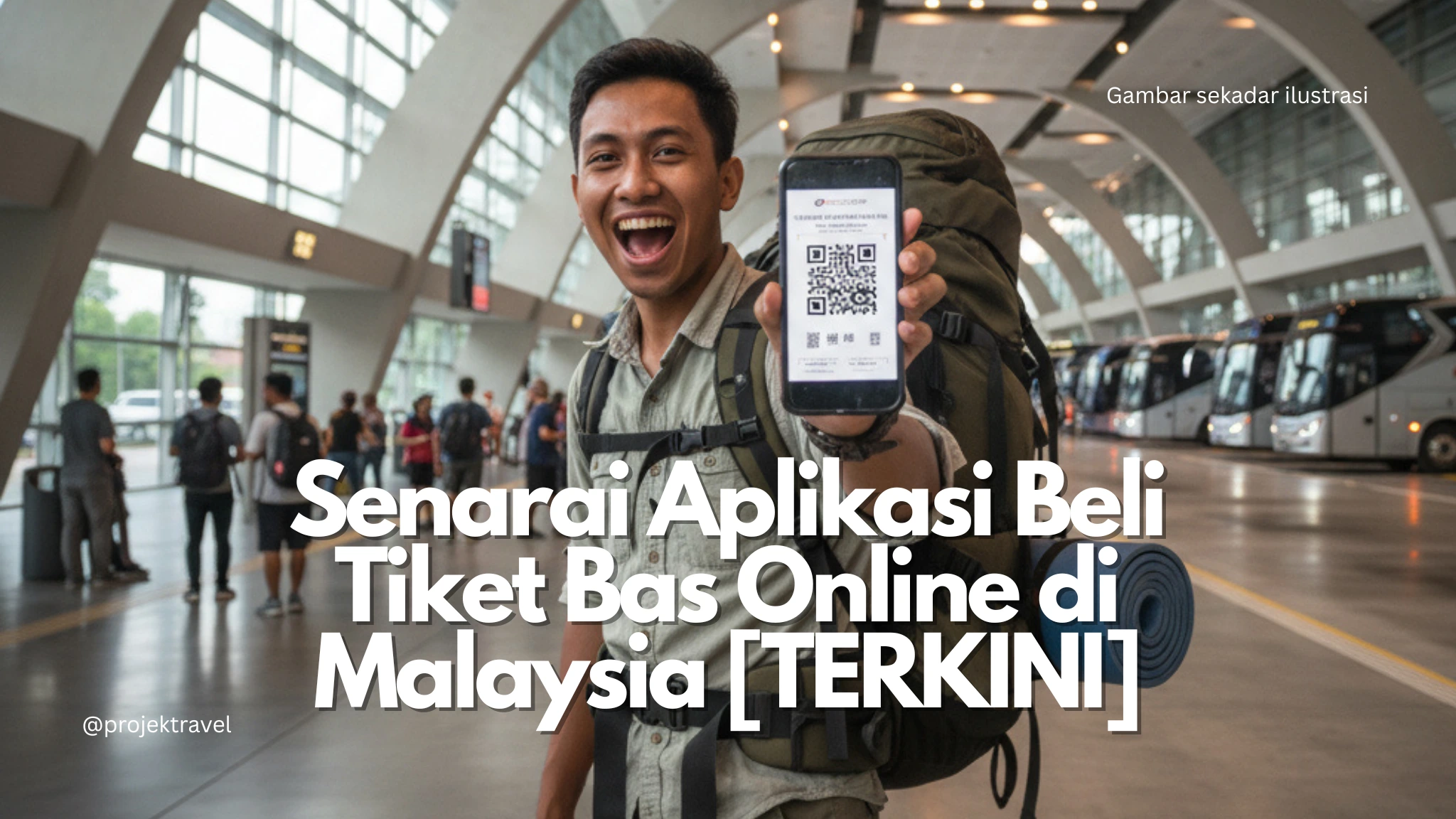Senarai Aplikasi Beli Tiket Bas Online di Malaysia