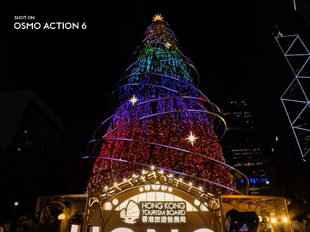 Osmo Action 6 quality waktu malam