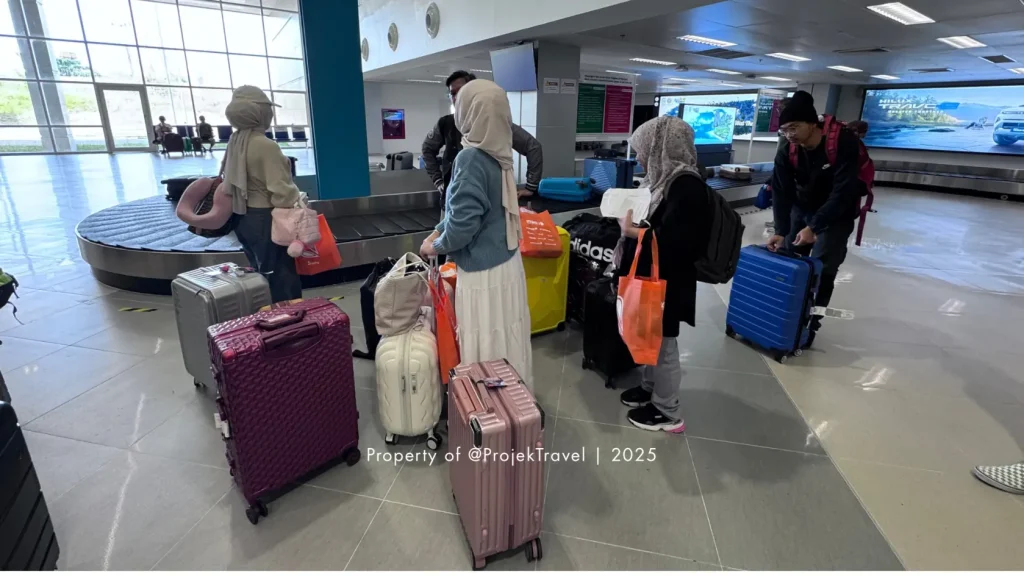 Pengurusan Luggage di airport