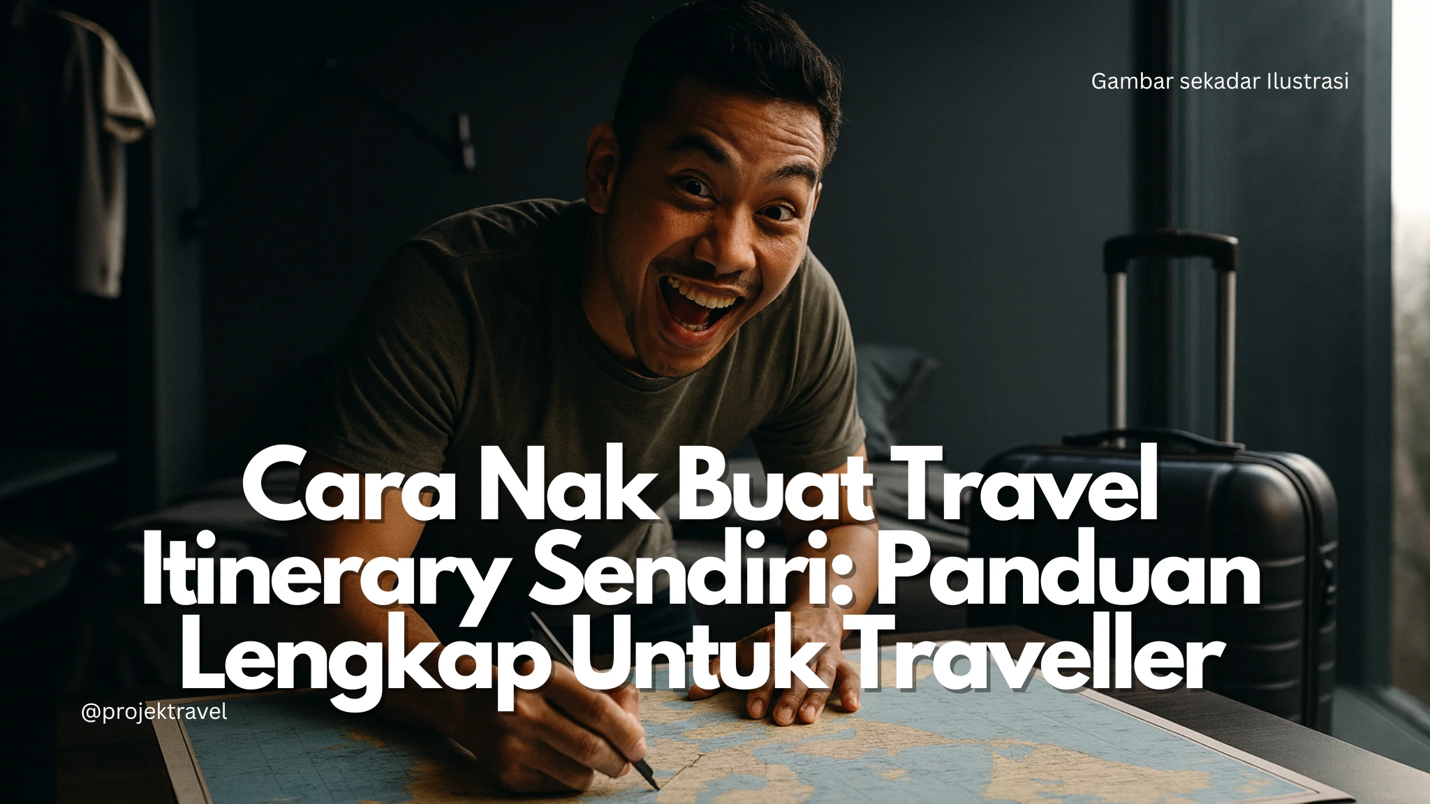 Cara Nak Buat Travel Itinerary Sendiri