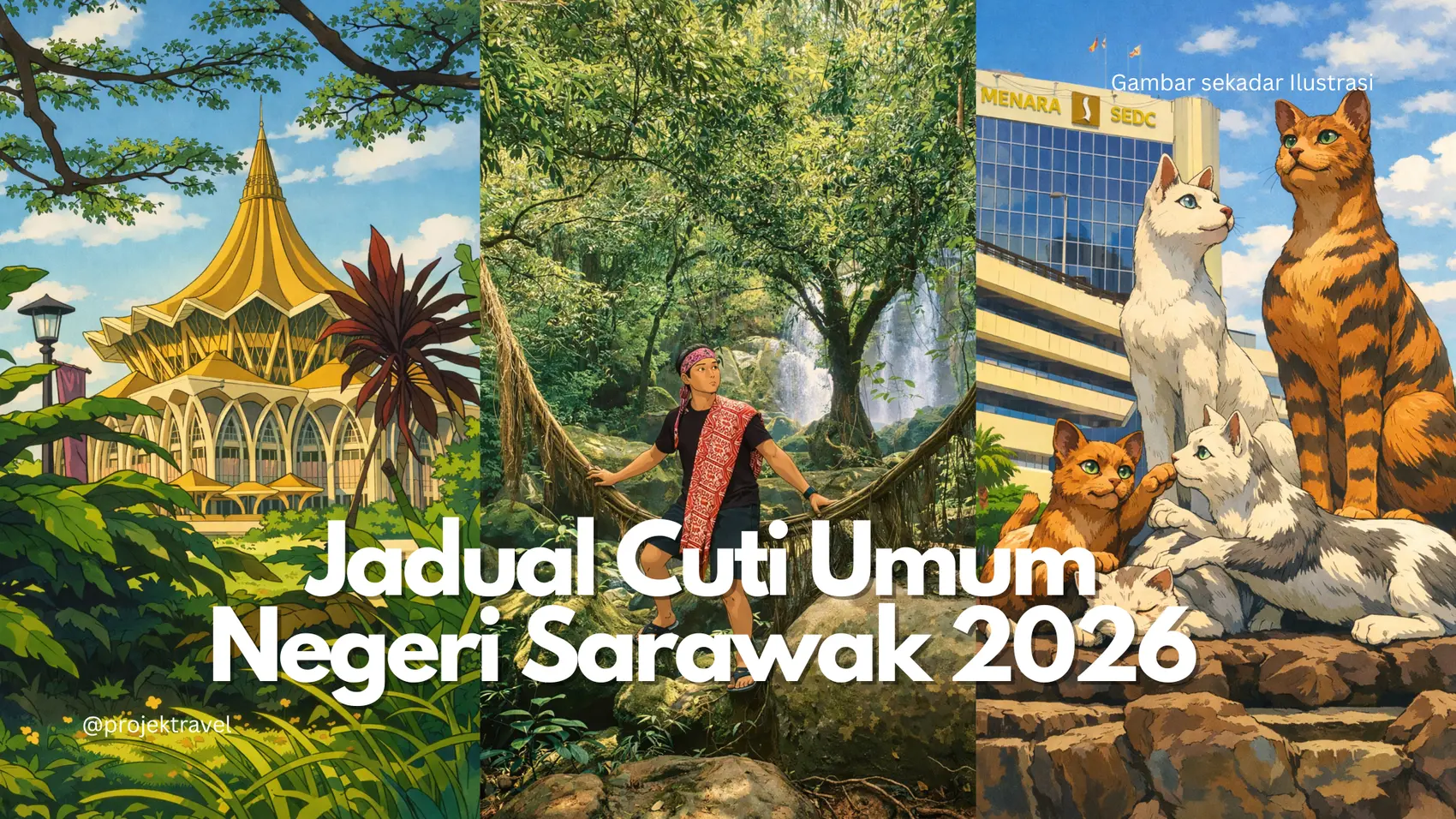 Cuti Umum Sarawak 2026