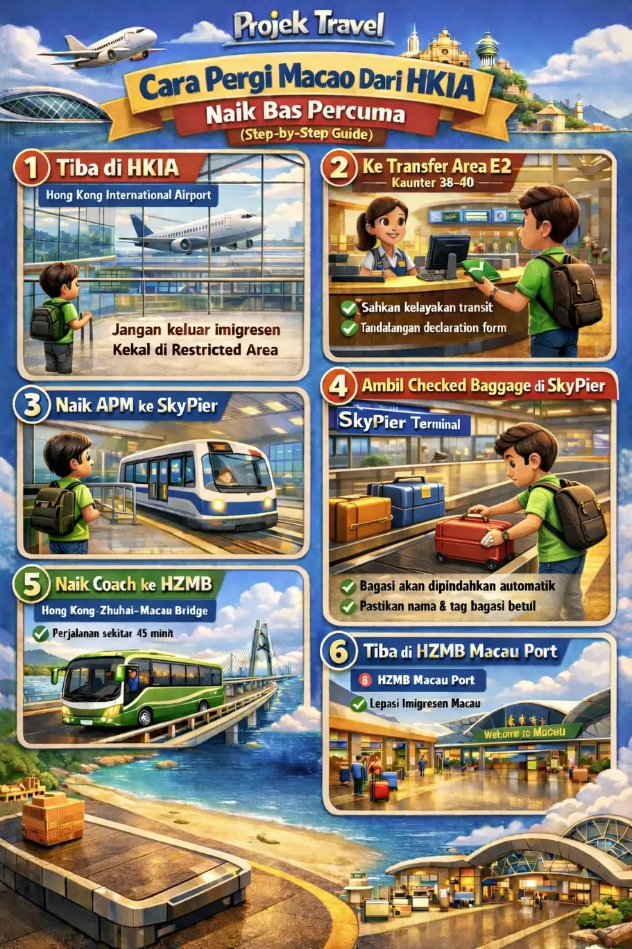 bas percuma ke macao dari hong kong