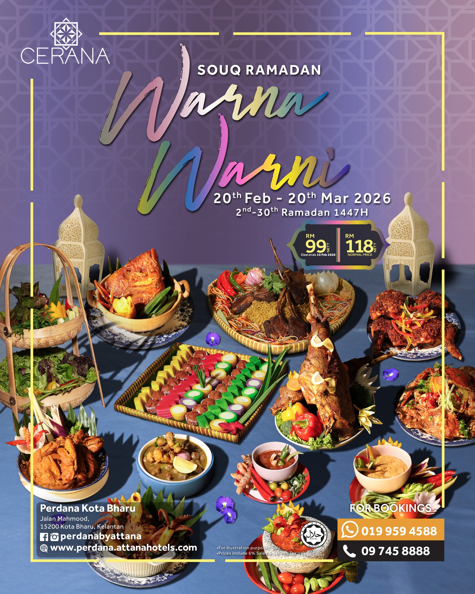 buffet ramadan perdana kota bharu 2026