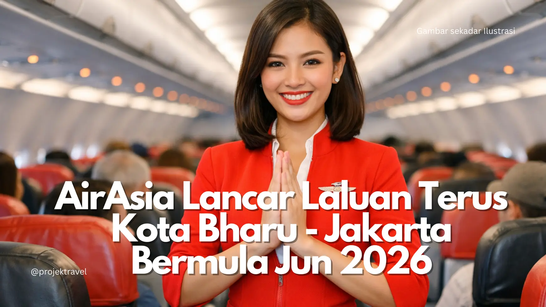 penerbangan airasia KB ke Jakarta