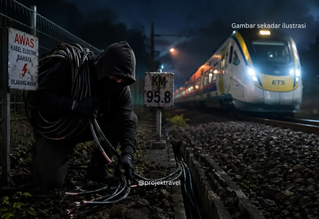 Kecurian Kabel KTMB