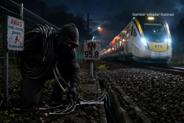 Kecurian Kabel KTMB