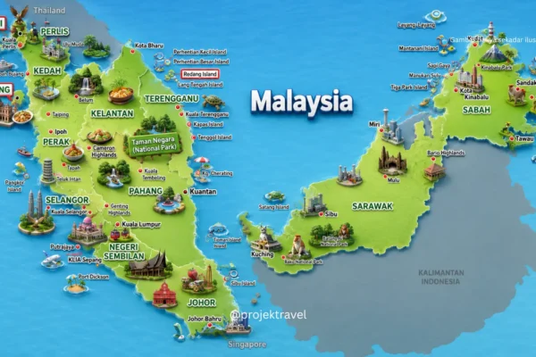 ilustrasi peta malaysia