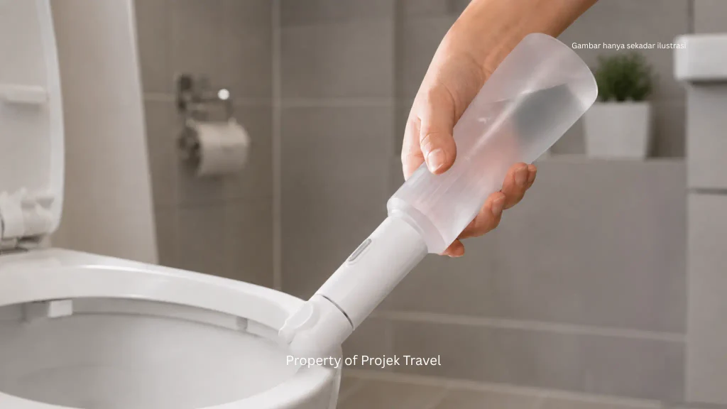 electronic travel bidet