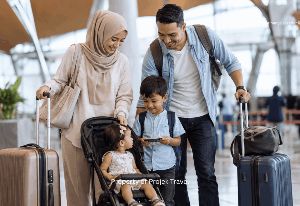 tips travel bersama kanak-kanak