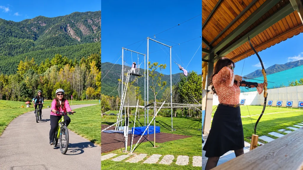 aktiviti sukan di club med lijiang