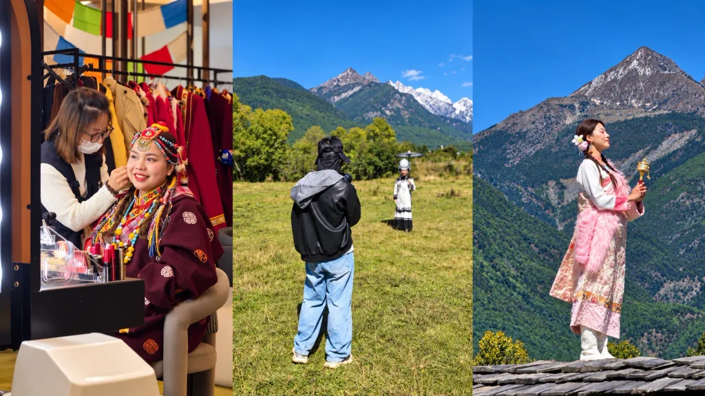 photoshoot di club med lijiang